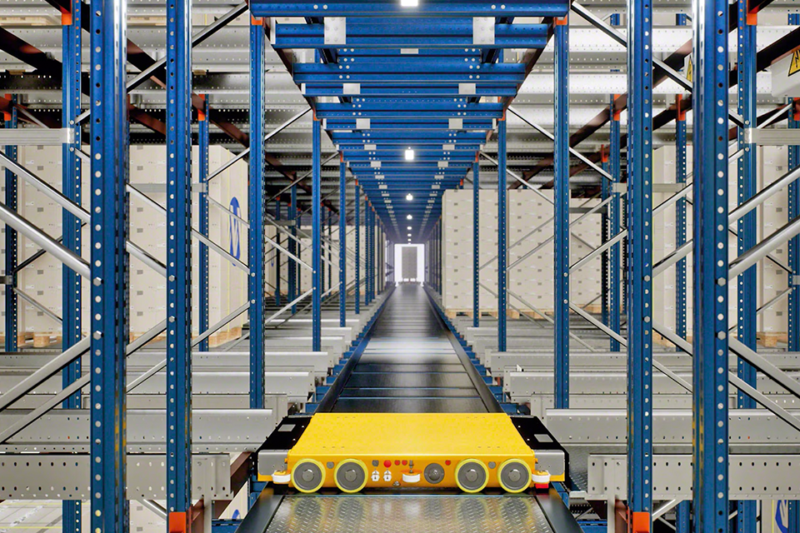 Pallet Four-Way Shuttle System - HSM Industrial Support