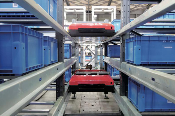 Tote Four-Way Shuttle System - 料箱四向穿梭車系統 - HSM Industrial Solution - 3