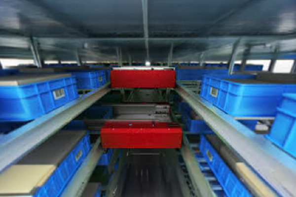 Tote Four-Way Shuttle System - 料箱四向穿梭車系統 - HSM Industrial Solution - 4
