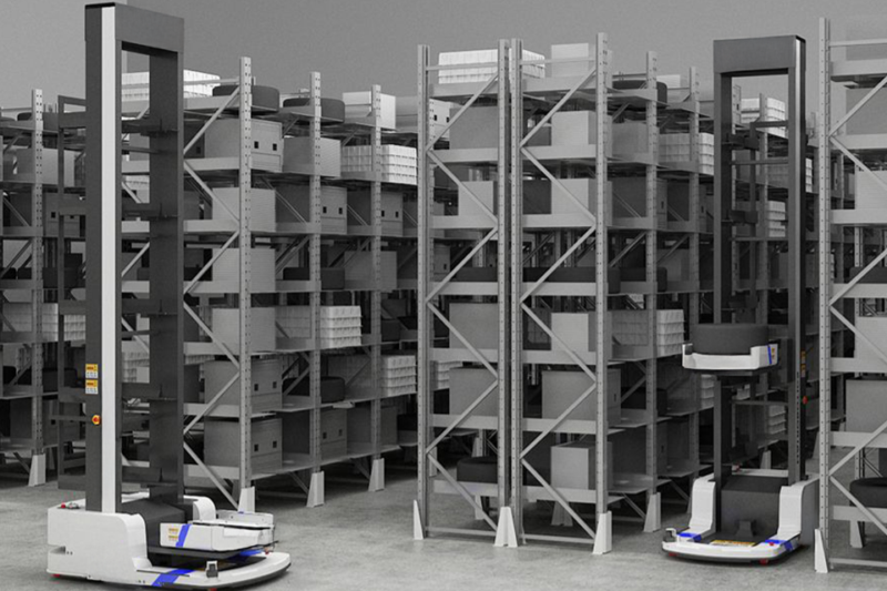 料箱存取運送機械人 Tote Transfer Robot System - HSM Industrial Solution