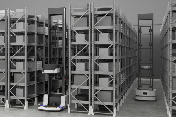 Tote Transfer Robot System - 料箱存取運送機械人 - HSM Industrial Solution - 3
