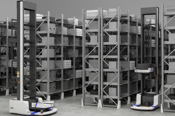 Tote Transfer Robot System - 料箱存取運送機械人 - HSM Industrial Solution - 4