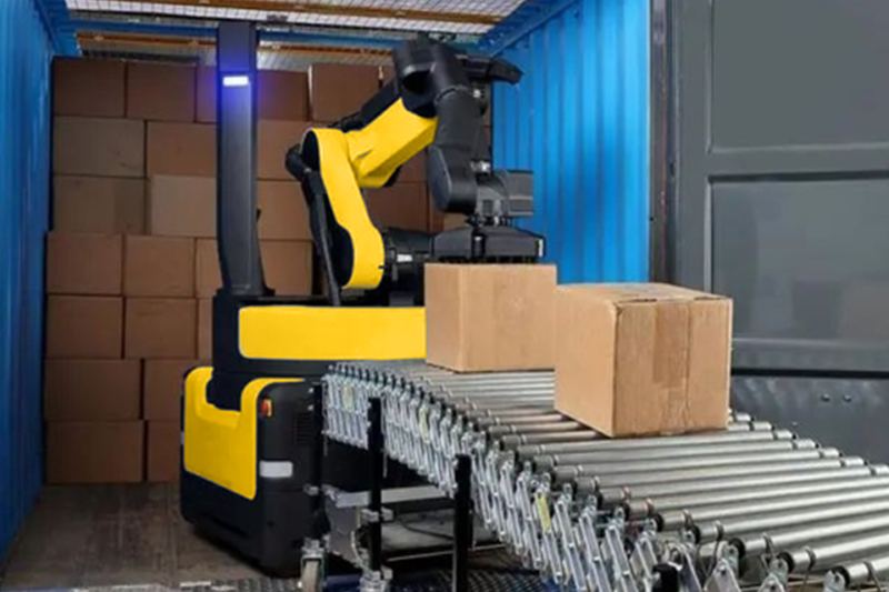 機械人裝卸貨方案 Truck Loading / Unloading Robot - HSM Industrial Solution