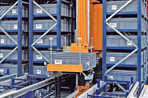 Tote Stacker Crane System - 料箱堆垛機系統 - HSM Industrial Solution - 2